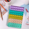 thumbnail image 1 of Bloc de notas de descompresión Push Bubble Soft Toys Cuaderno de alivio de estrés para escribir Tmvgtek juguetes de los niños, 1 of 9