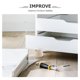 thumbnail image 3 of unbranded 2Ud Pies Ajustables Para Muebles Elevadores Antideslizantes Para Sillas Y Sofás, 3 of 6
