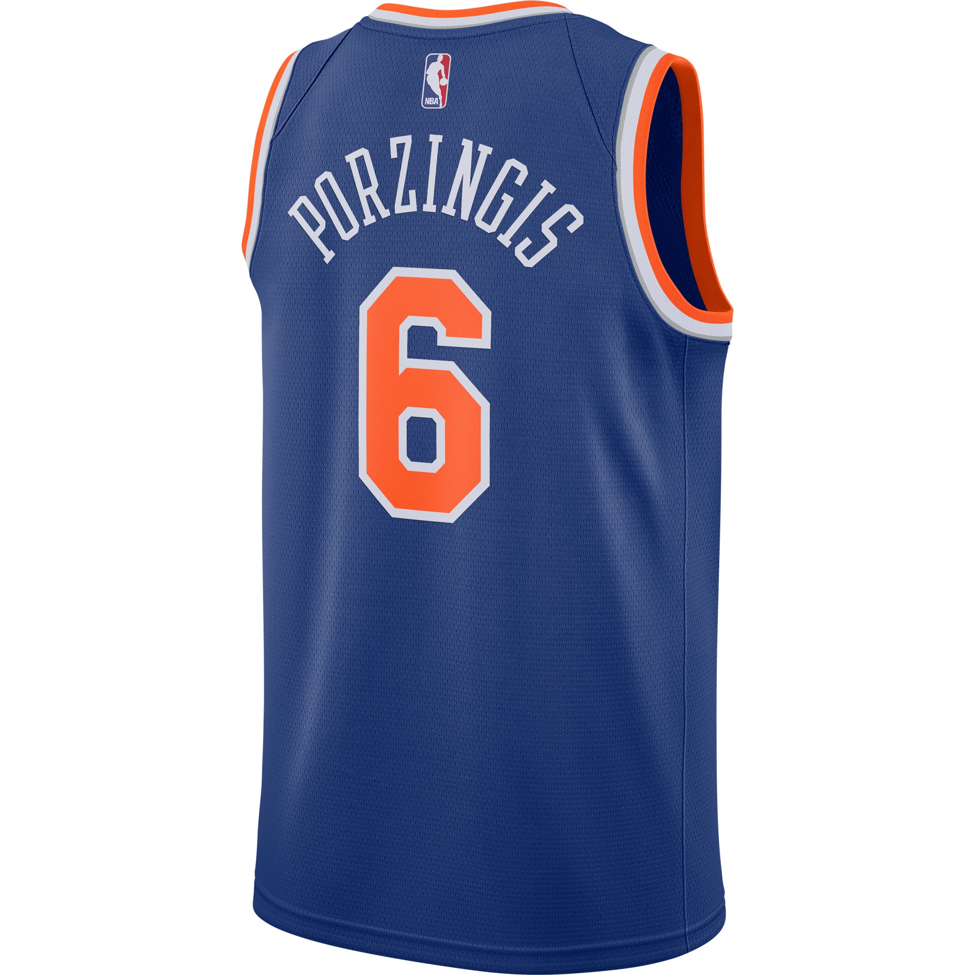 Kristaps Porzingis New York Knicks Nike Swingman Jersey Blue - Icon Edition - image 3 of 3