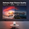 thumbnail image 4 of [Miniproyector inteligente] PANSEBA WiFi 6 y Bluetooth ajustables en 270°, 4 of 7