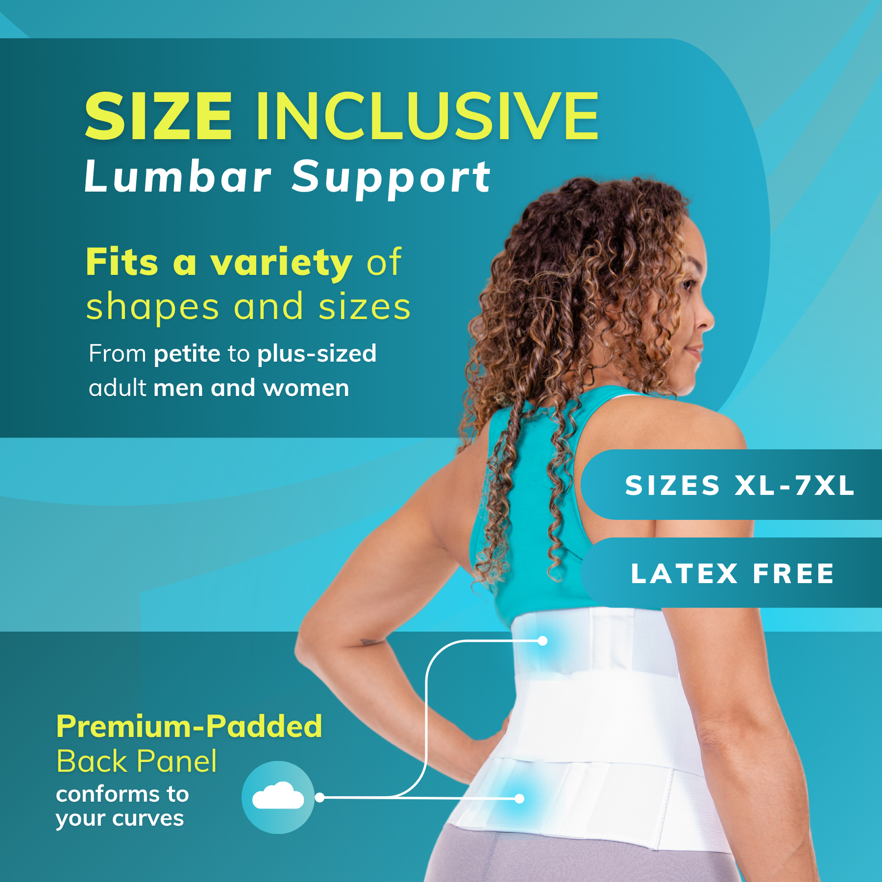 BraceAbility Plus Size Back Brace 3XL photo 4