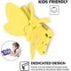 thumbnail image 3 of tui Pour Ipad Mini Pour Enfants (jaune), Lger, Joli Motif Papillon, Antichoc, Antichute, Tui De Protection En Mousse Eva Souple, Adapt Pour Apple, 3 of 5