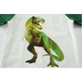 thumbnail image 5 of CM-kid Boys Dinosaur Tees Shirts Short Sleeve Summer Crew Neck Tops 6T, 5 of 7