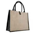 thumbnail image 2 of Bolso De Hombro Casual Para Mujer Bolso De Mano De Bloque De Color De Lino Para Compras 3 Piezas Sunnimix Bolso Tote de Algodón para Mujer, 2 of 8