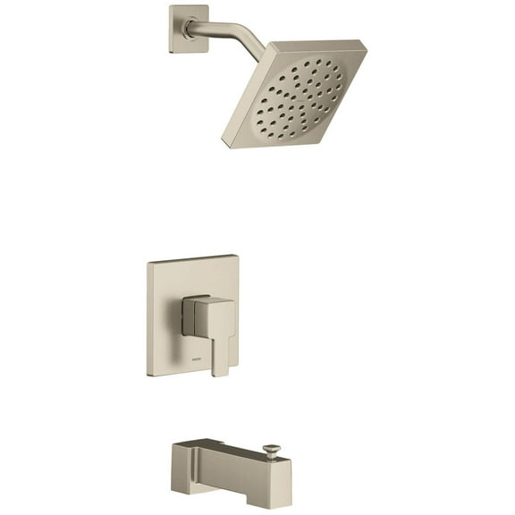 Moen Uts2713ep 90 Degree Tub And Shower Trim Package - Nickel