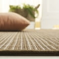 thumbnail image 5 of SAFAVIEH Natural Fiber Aspen Striped Area Rug, Tan, 6' x 6' Square, 5 of 11