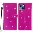 thumbnail image 1 of Compatible with iPhone 14 Plus Sparkling Glitter Wallet Case with Card Pocket Flip Cover, 1 of 5