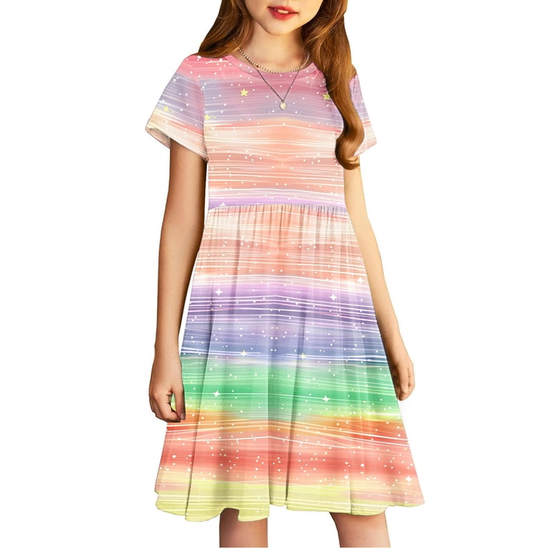 multi color skater dress Multicolor Tulips On Ecru Long Sleeve Skater Dress with Pockets