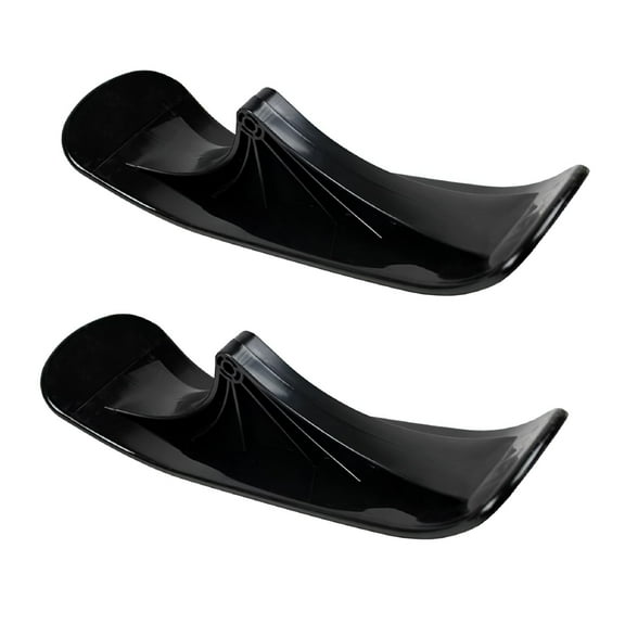 BESTSKY Multifunctional Ski Sleigh Accessories Children's Dual-Use Ski Two-in-One Scooter Two Wheels Snow Scooter Ski Board for Kid