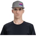 thumbnail image 6 of Hat LGBT Bi Pride Gifts Assume Nothing Bisexual Flag Trucker Hat Baseball Cap Men Women Cowboy hat Golf Dad Cap Black, 6 of 8