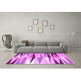 thumbnail image 3 of Ahgly Company Indoor Rectangle Abstract Pink Contemporary Area Rugs, 2' x 4', 3 of 4