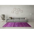 thumbnail image 3 of Ahgly Company Indoor Rectangle Oriental Pink Industrial Area Rugs, 2' x 4', 3 of 4