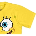 thumbnail image 6 of SpongeBob SquarePants Mens Shirt, Graphic SpongeBob T-Shirt Yellow - S, 6 of 6