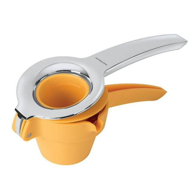 Masterlon MP-122 Presse-Citron Citron & Lime avec Bec Verseur Facile - Jaune
