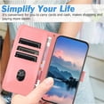 thumbnail image 2 of Phone Case for Motorola Moto G Pure Litch Pattern Flip Folio Wallet Card Slots Holder PU Lether, 2 of 5