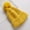 Yellow, variant on Girls Winter Hat Knitted Winter Beanie Hat with Pompom Warm Ski Cap for Boys and Girls