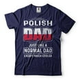 thumbnail image 4 of Polish Dad Shirt Mens Polish Dad Tee Father's Day Dad Shirt Father Gifts Cool Dad Shirt (X-Large Military Green), 4 of 6