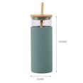 thumbnail image 3 of Glass Drinking Water Bottle Easy to Clean Water Bottle for Cold Brew Tea Iced Coffee, 3 of 3