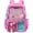 Rose Pink, variant on SANMADROLA Clear Backpack Heavy Duty Transparent Bookbag Teen Girlish Cute Bag Large Capacity See Through Backpacks Stadium Approved Daypack for Middle School College Sport/Travel, Pink Butterfly