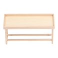 thumbnail image 4 of Miniature Wooden Stand Shelf, Exquisite Display Rack Miniature Furniture Model 6.1x2.4in  For 1/12 Scale Baby House Fruit And Vegetable Rack2, 4 of 8