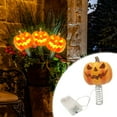 thumbnail image 4 of TopLLC Halloween Pumpkin Potted Decoration: Led Luminous Resin Craft, 4 of 8