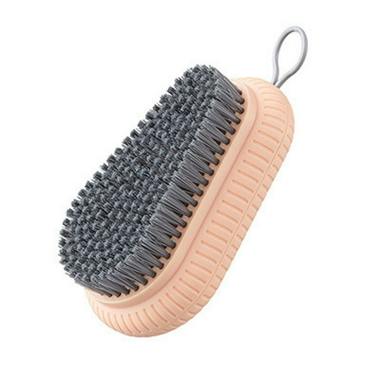 2PCS Plastic Laundry Brush, EEEkit Household Clothes Scrub Brush, Shoes  Scrubbing Brush with Comfort Grip Handle, Heavy Duty Cleaning Scrub Brush  for