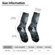thumbnail image 2 of Fotbe Forest Black Ghost Warrior Calcetas Largas con Estampado para Hombre y Mujer – Calcetas de Compresión Transpirables y Elásticas, Viajar y Uso Diario Talla 5-11, 2 of 6