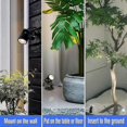 thumbnail image 3 of 2pcs Led Spot Lights Indoor Compatible Plants, 3 Color Accent Lighting Dimmable Uplights Spotlight Lamp With Dimmer Switch, 3 of 5