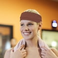 thumbnail image 3 of UPGRATOR 4 Pcs Bandeaux Respirants pour Femmes Yoga Mise en Forme Course Randonnée Baseball Activités Sportives, 3 of 5