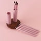 thumbnail image 3 of 5PCS Eye Makeup BrushesEye Shadow Brush SetProfessional Makeup Brushes Set, 3 of 4