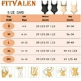 thumbnail image 2 of FITVALEN Women Tummy Control Bodysuit Fajas Colombianas Open Bust Shapewear Slimmer Body Shaper, 2 of 6