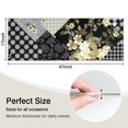 thumbnail image 5 of Pioneer Flower Floral Print Pattern Kitchen Rug Mat,Kitchen Runner Rugs Non Skid Washable,Decorative Kitchen Floor Mats for Kitchen,Sink,Laundry,17"X47", 5 of 5