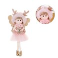 thumbnail image 3 of Yuarrent Colgante de muñeca de Navidad Decoración de árbol de Navidad resistente al desgaste Adorno de muñeca colgante Kits de decoración para fiestas Rosado Yuarrent HA001211-02, 3 of 8