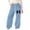 A01-Light Blue, variant on LRen Girls Baggy Sweatpants Bow Drawstring Wide Leg Y2k Sweat Pants Casual Loose Athletic Joggers Preppy Back To School Clothes with Pockets,Black,4-5 Years
