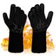 thumbnail image 4 of Guantes para barbacoa, resistentes al calor, guantes de horno de silicona resistentes al fuego con aislamiento para cocinar, asar a la parrilla Ofspeizc CPB-US-DYP262-7, 4 of 5