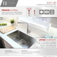 thumbnail image 5 of Undermount 30 inch Stainless Steel Single Bowl Kitchen Sink with Grid, 5 of 11