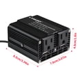 thumbnail image 1 of 300W Car Power Inverter DC 12V To AC 110V 220V Dual USB Car Adapter Converter Auto Charger Modified Sine Wave EU US Socket, 1 of 9