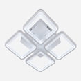 thumbnail image 1 of Lampara de Techo Luxica Lighting Modelo QUATRI blanca, 1 of 4