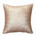 thumbnail image 2 of NWOKYZGH 1Pc 16x16 Inch Champagne Gold Sequined Pillow Cover - Sparkling Throw Cushion for Sofa, Bed, Living Room & Bedroom, Luxury Glitter Decorative Home Decor, 2 of 4