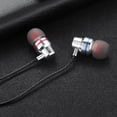 thumbnail image 4 of Écouteurs Intra-Auriculaires en Métal Stéréo Basses Mains Libres Appel Filaire avec Micro Intégré, 4 of 9
