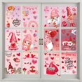 thumbnail image 4 of Pegatinas de ventana de San Valentín, 9 hojas de decoración de cristal de ventana de corazón colorido, 4 of 4