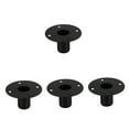 thumbnail image 5 of WORGEOUS 4pcs Metal Speaker Stand Speaker Mount Stand Professional Metal Speaker Stand Lower Sound Bottom Mounting Base Tray for Party Performance, 5 of 8