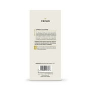 Cremo Spice & Black Vanilla Spray Cologne, 3.4oz