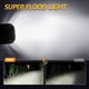 thumbnail image 3 of Luces de 2 Paquetes de Luces Antinibla Desplegables de Motocicletas, Vainas LED DE 3 PULGADAS CON CUBIERTAS Amarillas y Soportes, Focos para Tractor Truck Atv Suv y Más, 3 of 7