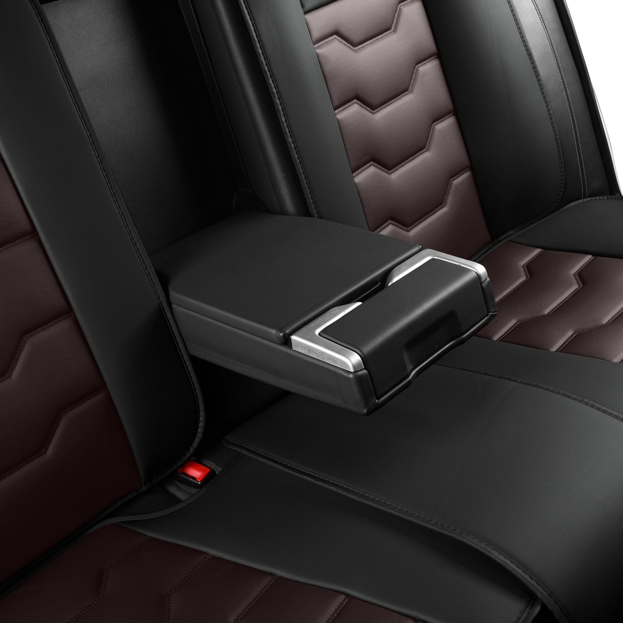 Car Seat Covers for Toyota RAV4 2000-2024 Perfect Fit for Car Seats, Waterproof Faux Leather, Protecting Car Interiors, 5-Seat Full Set, Easy Installation