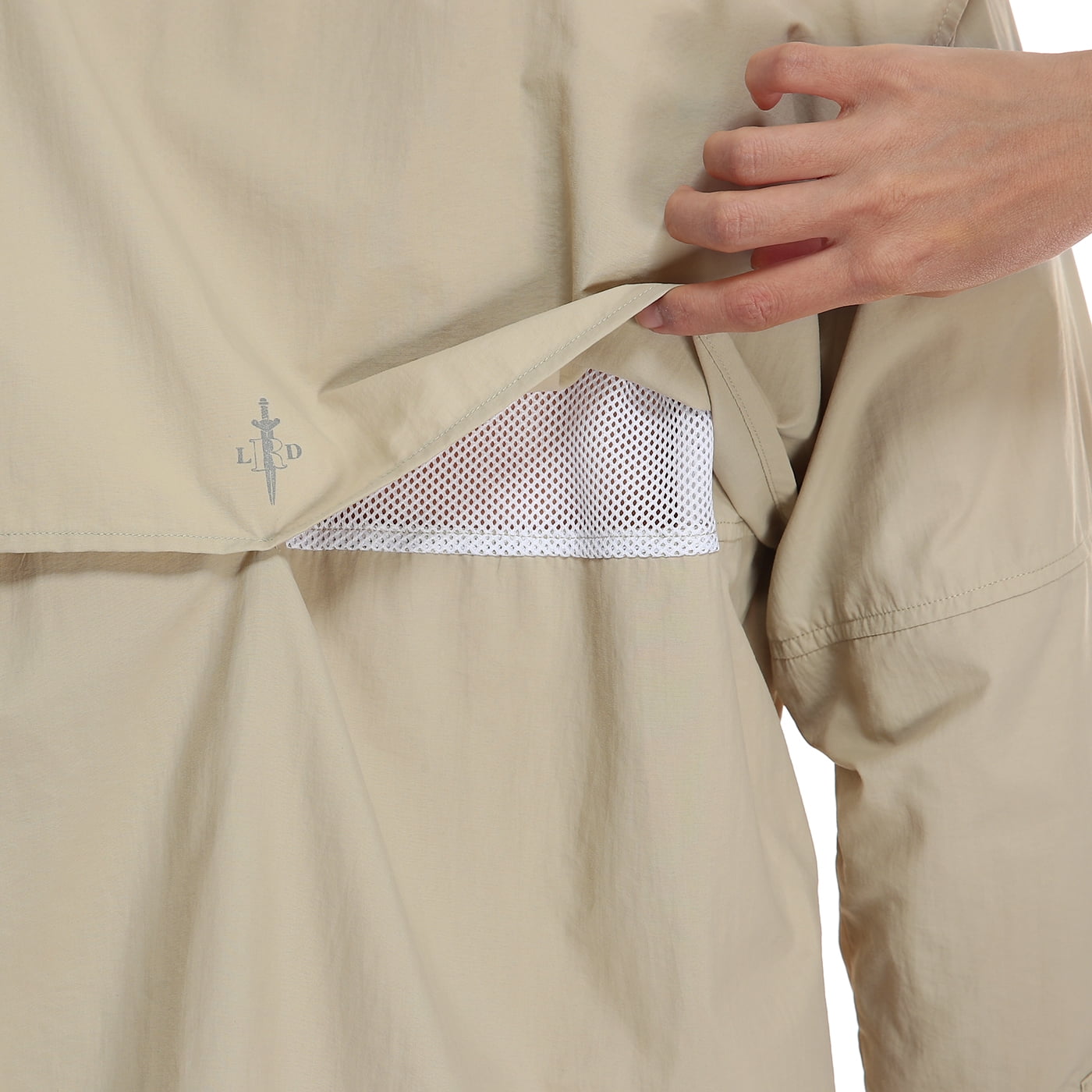 LRD Men's UPF 30 Long Sleeve Button Down Fishing Shirts Tarpon 3XL 