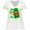 AA-White, variant on Inktastic Cute Leprechaun for St. Patrick's Day Women's Plus Size V-Neck T-Shirt