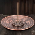 thumbnail image 4 of M Buder Quemador De Incienso De Aleación De Zinc Del Zodiaco Chino Redondo Color Bronce Para Decoración Del Hogar Meditación Y Gimnasio De Yoga 9.7 cm / 3.8 inches, 4 of 9
