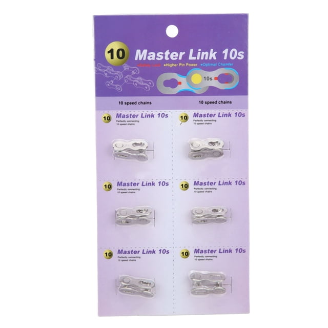 Bike Chain Repair Link, Bicycle Quick Links High Hardness Steel For Mountain Road Bikes 10 Speed