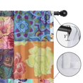 thumbnail image 4 of Blackout Kids Curtains,Boho Bohemia Pioneer Flower Childrens Insulated Curtains Set Of 2,Bedroom Essentials,Toddler Room Decor 52"x63"(132x160cm), 4 of 4